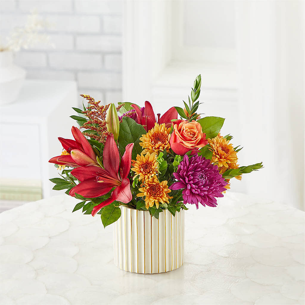 Burgundy Landscape Bouquet –  Guru Flowers, Port Saint Lucie FL