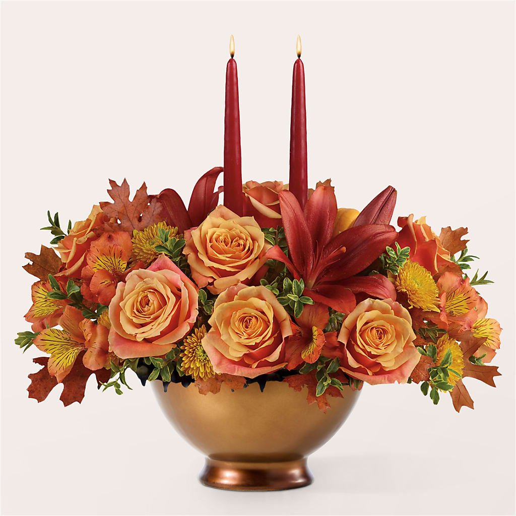 Harvest Table Centerpiece –  Guru Flowers, Port Saint Lucie FL
