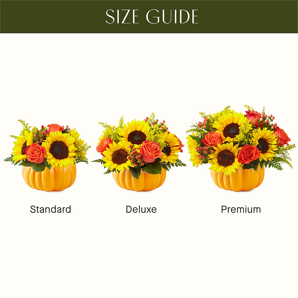 Pick of the Patch Pumpkin Bouquet –  Guru Flowers, Port Saint Lucie FL