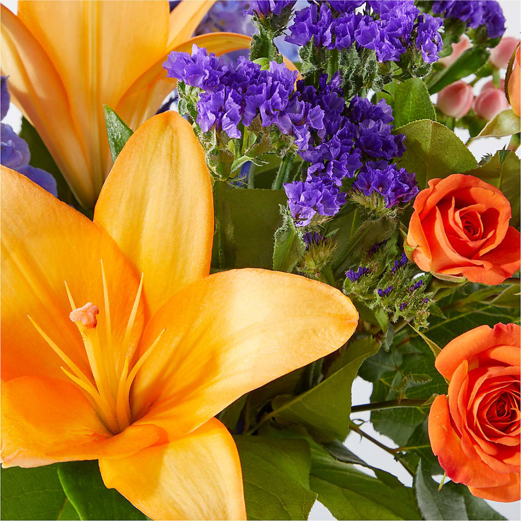 Radiant Citrus Bouquet –  Guru Flowers, Port Saint Lucie FL