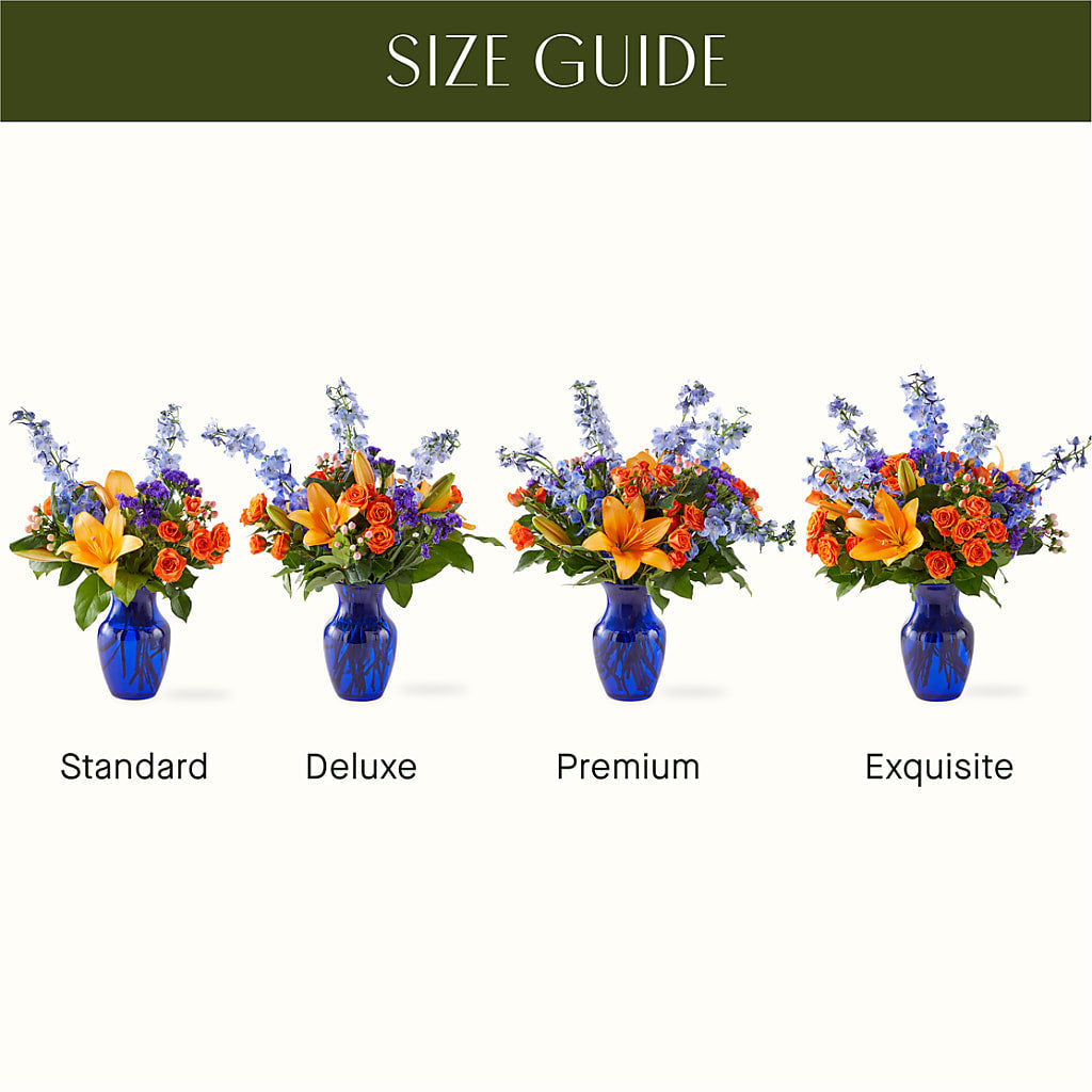 Radiant Citrus Bouquet –  Guru Flowers, Port Saint Lucie FL