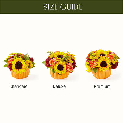 Golden Gourd Pumpkin Bouquet –  Guru Flowers, Port Saint Lucie FL