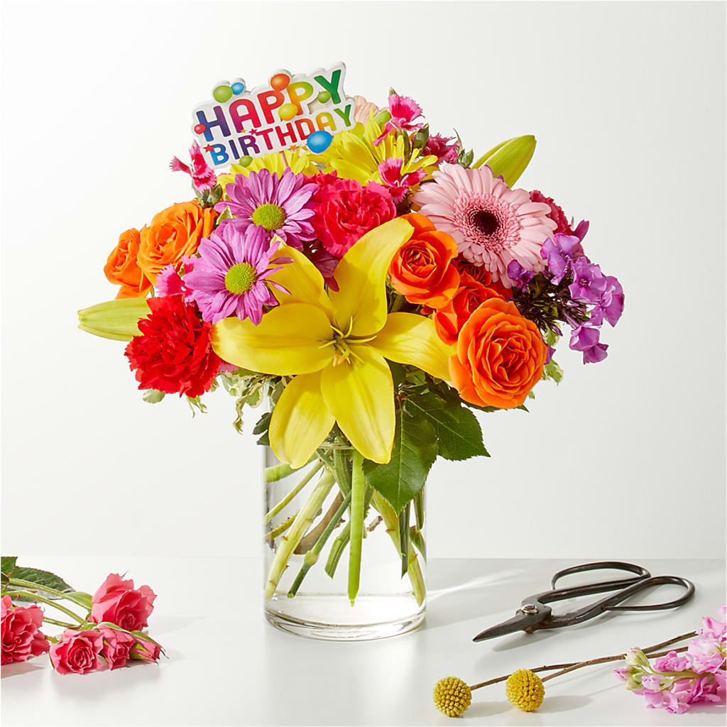 Cue the Confetti - A Florist Original –  Guru Flowers, Port Saint Lucie FL