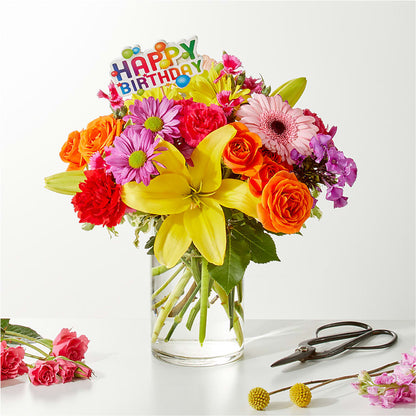 Cue the Confetti - A Florist Original –  Guru Flowers, Port Saint Lucie FL