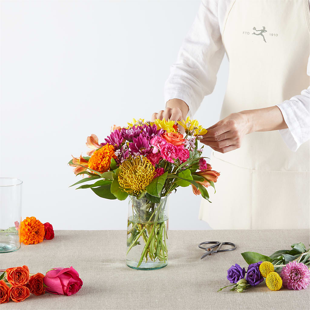 Feast of Color – A Florist Original –  Guru Flowers, Port Saint Lucie FL