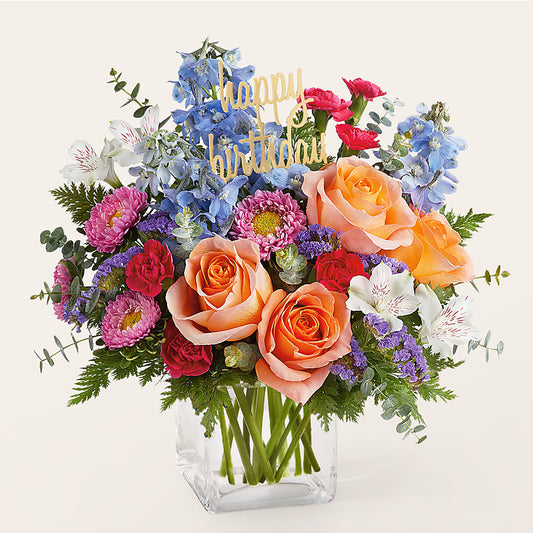 Birthday Bash Bouquet –  Guru Flowers, Port Saint Lucie FL