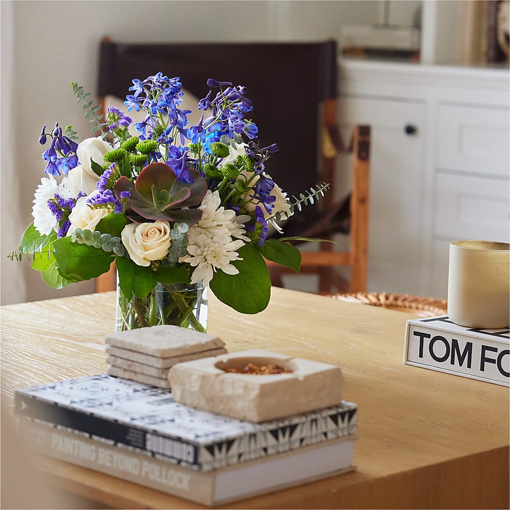 Cerulean Waves Bouquet –  Guru Flowers, Port Saint Lucie FL