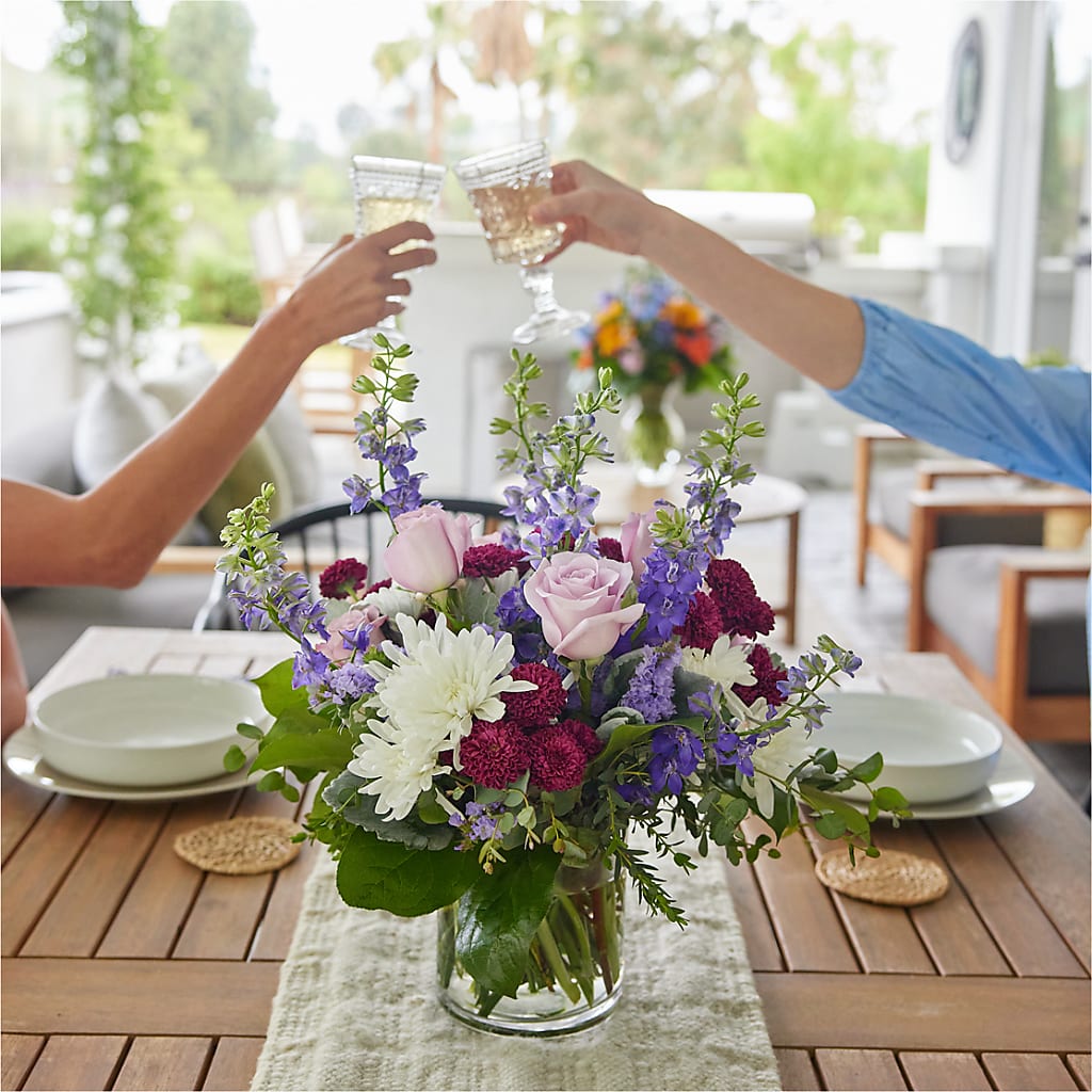 Violet Frost Bouquet –  Guru Flowers, Port Saint Lucie FL