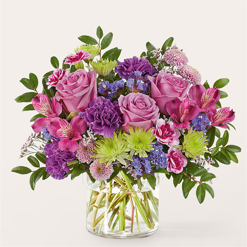 Glass Half Full Bouquet –  Guru Flowers, Port Saint Lucie FL