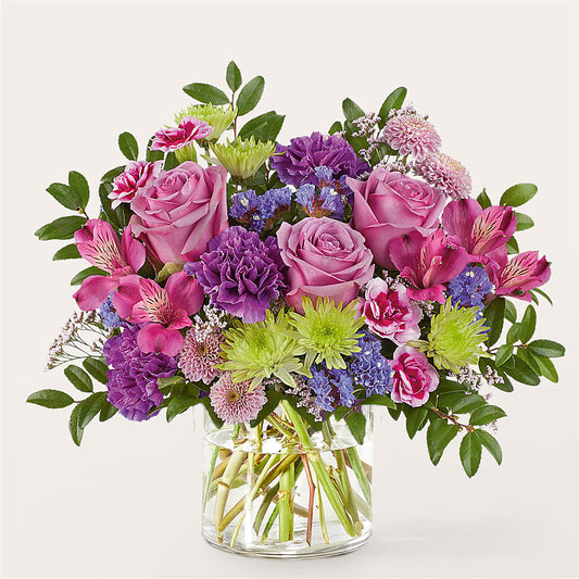 Glass Half Full Bouquet –  Guru Flowers, Port Saint Lucie FL