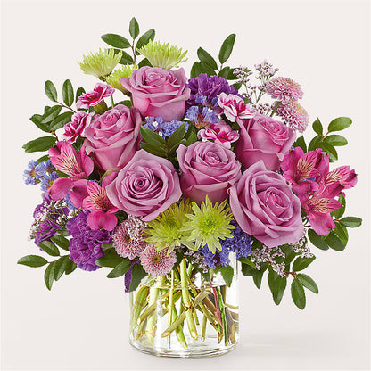 Glass Half Full Bouquet –  Guru Flowers, Port Saint Lucie FL