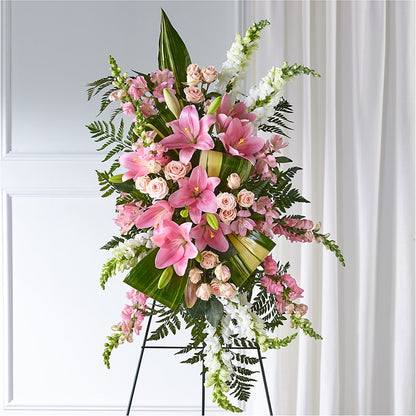 Elegant Embrace Standing Spray –  Guru Flowers, Port Saint Lucie FL
