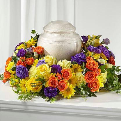 Blossoms of Remembrance Cremation Adornment –  Guru Flowers, Port Saint Lucie FL