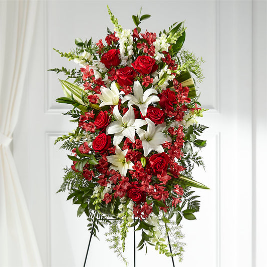 Everlasting Memory Standing Spray –  Guru Flowers, Port Saint Lucie FL