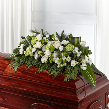 Hopeful Gesture Casket Spray –  Guru Flowers, Port Saint Lucie FL