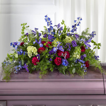 Always Treasured Casket Spray –  Guru Flowers, Port Saint Lucie FL