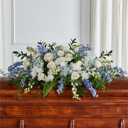 Timeless Essence Casket Spray –  Guru Flowers, Port Saint Lucie FL