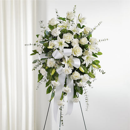 With Care Standing Spray –  Guru Flowers, Port Saint Lucie FL