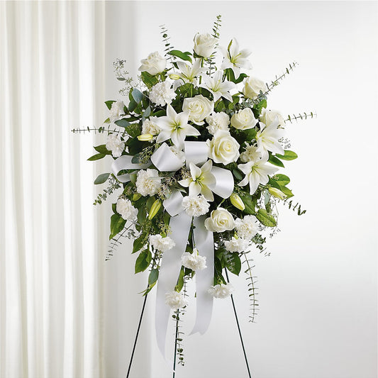 With Care Standing Spray –  Guru Flowers, Port Saint Lucie FL