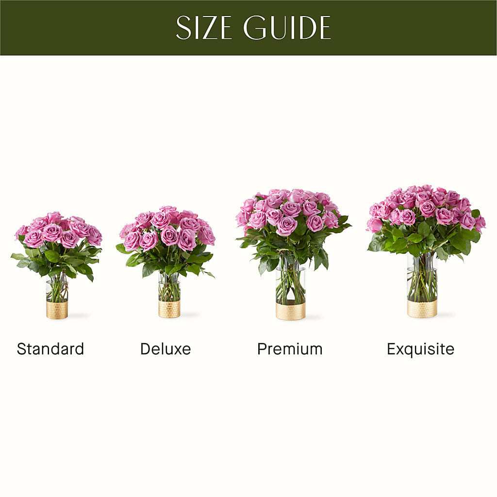 Secret Admirer Lavender Rose Bouquet –  Guru Flowers, Port Saint Lucie FL