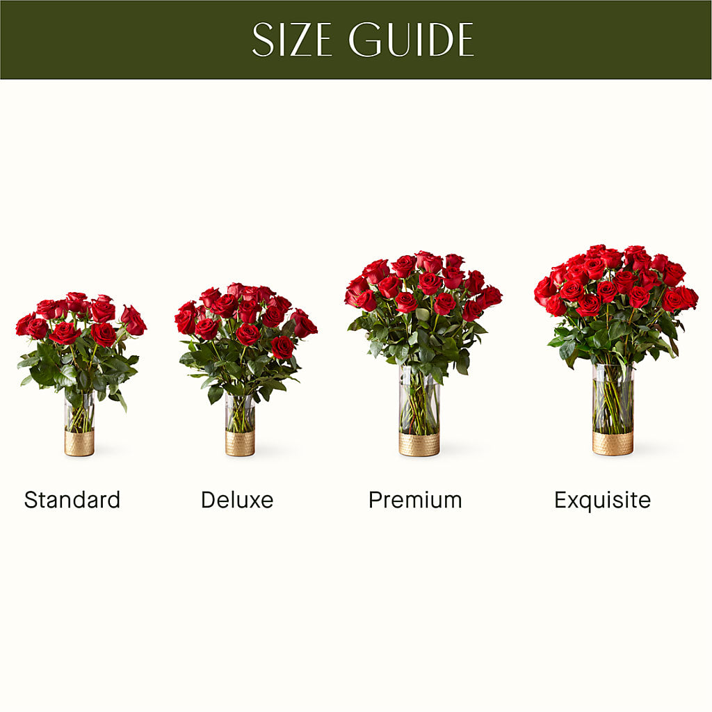 Classic Love Red Rose Bouquet –  Guru Flowers, Port Saint Lucie FL