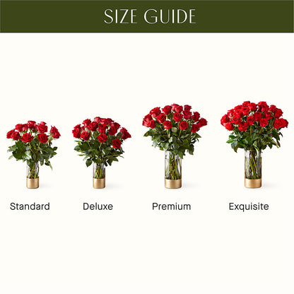 Classic Love Red Rose Bouquet –  Guru Flowers, Port Saint Lucie FL