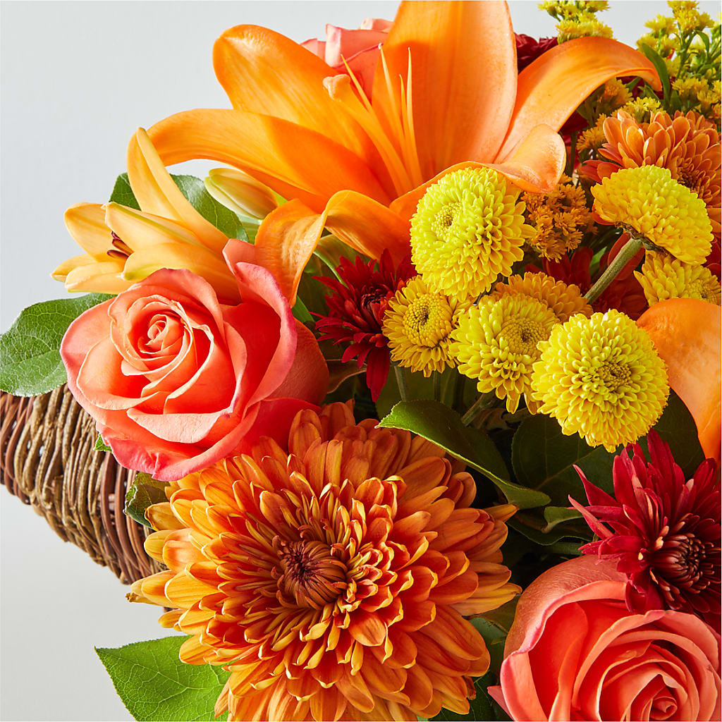 Bouquet of Blessings Cornucopia –  Guru Flowers, Port Saint Lucie FL