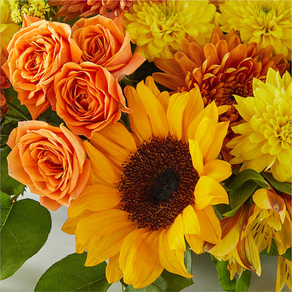 Autumn Harmony Centerpiece –  Guru Flowers, Port Saint Lucie FL