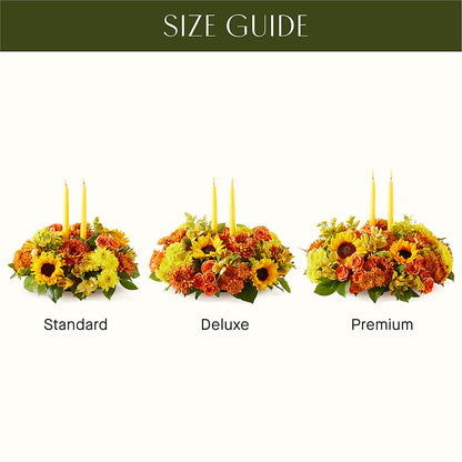 Autumn Harmony Centerpiece –  Guru Flowers, Port Saint Lucie FL