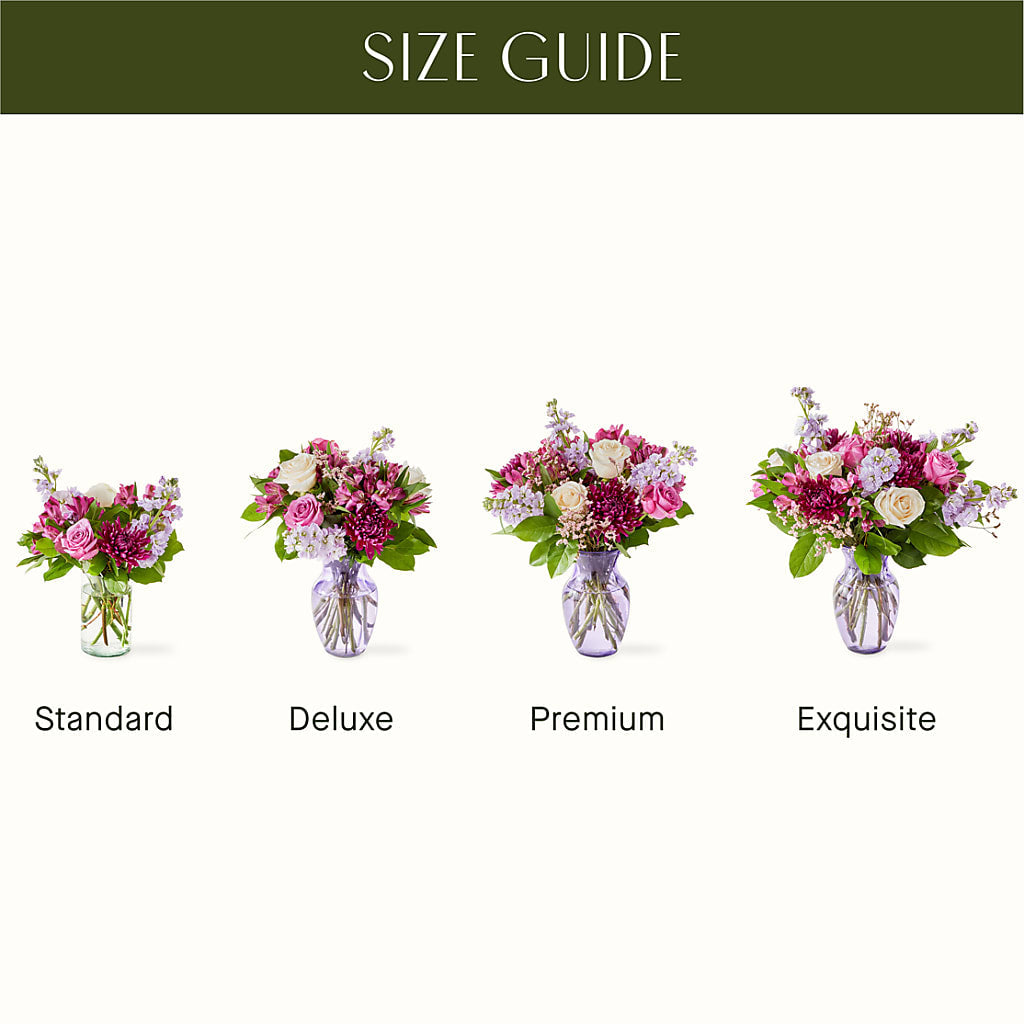 Amethyst Dreams Bouquet –  Guru Flowers, Port Saint Lucie FL