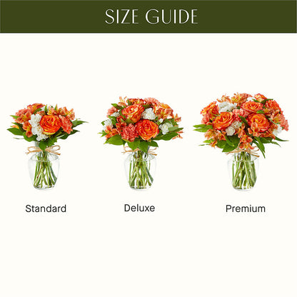 Apricot Glow Bouquet –  Guru Flowers, Port Saint Lucie FL