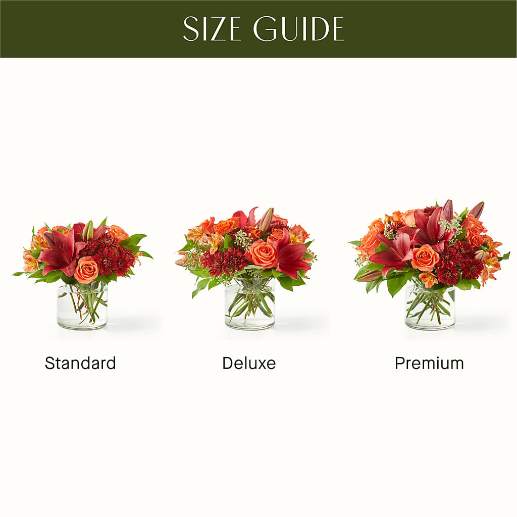 Crimson Leaves Bouquet –  Guru Flowers, Port Saint Lucie FL
