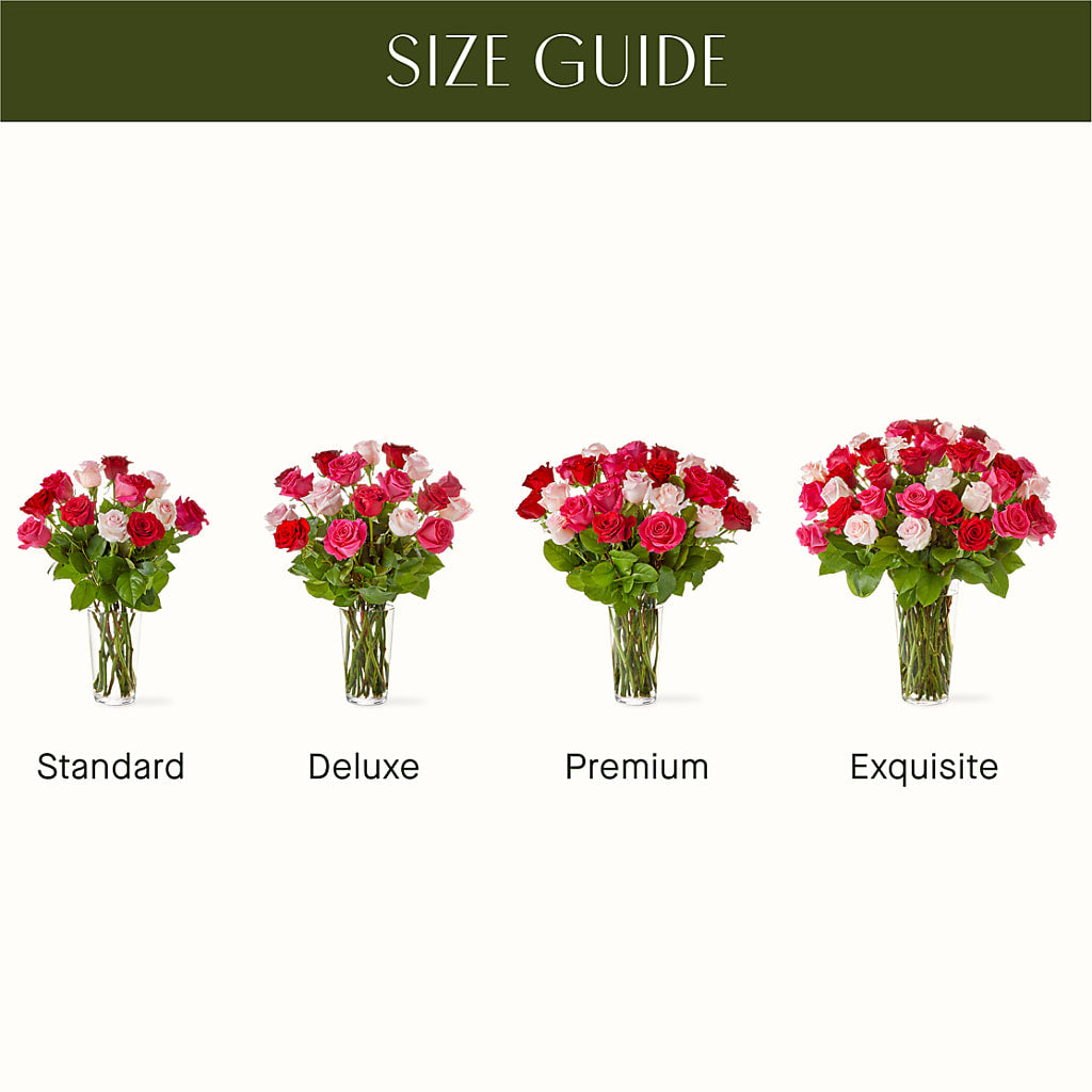 Charming Rose Bouquet –  Guru Flowers, Port Saint Lucie FL