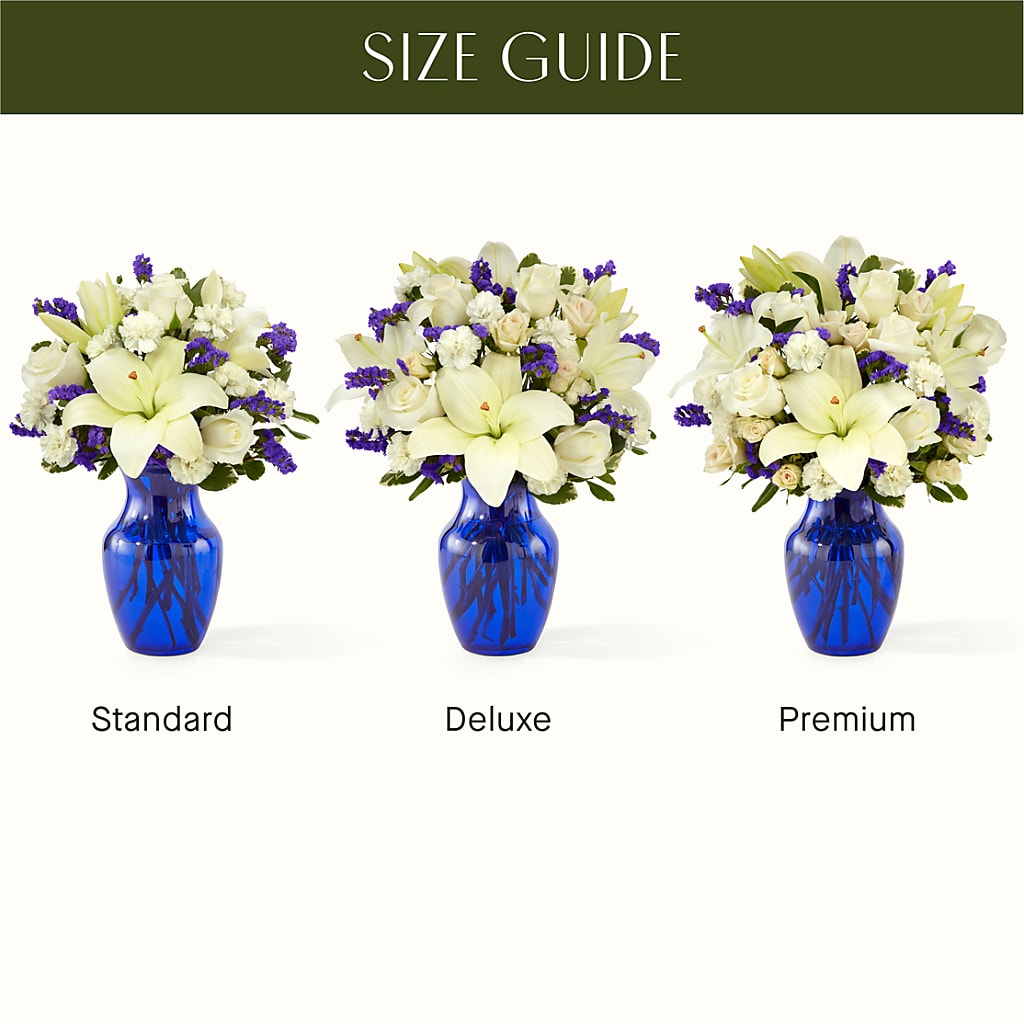 Sapphire Rush Bouquet –  Guru Flowers, Port Saint Lucie FL