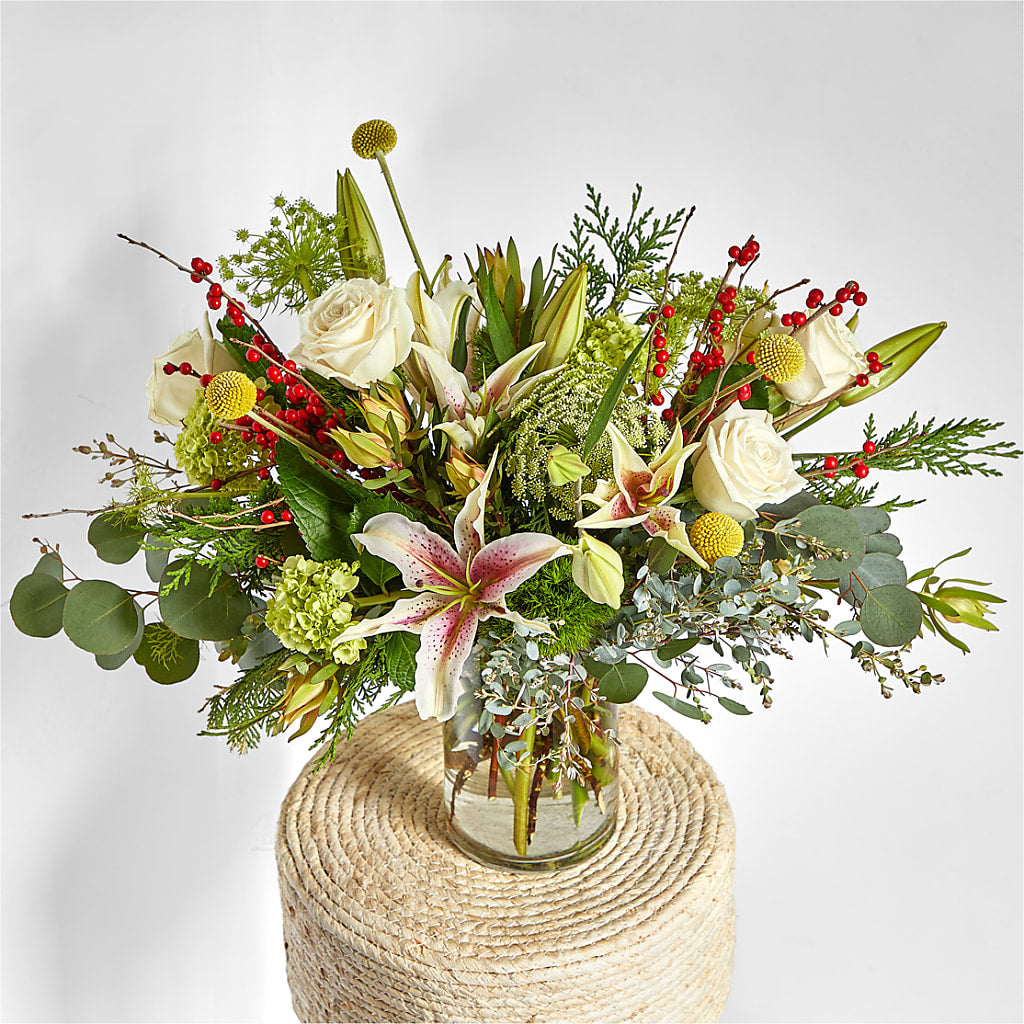 Berry & Bright Bouquet –  Guru Flowers, Port Saint Lucie FL