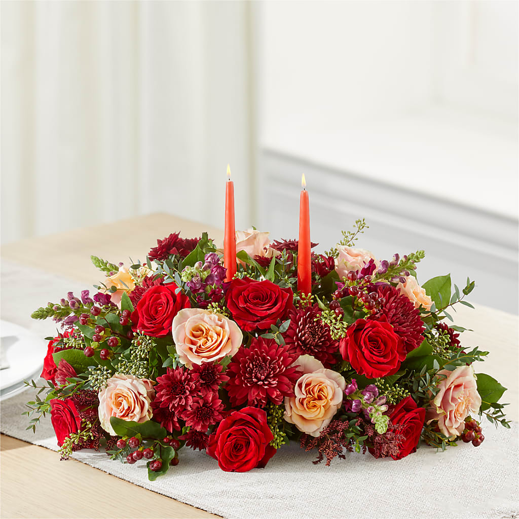 Most Thankful Centerpiece –  Guru Flowers, Port Saint Lucie FL