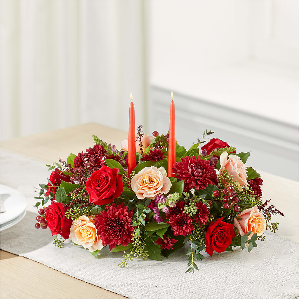 Most Thankful Centerpiece –  Guru Flowers, Port Saint Lucie FL