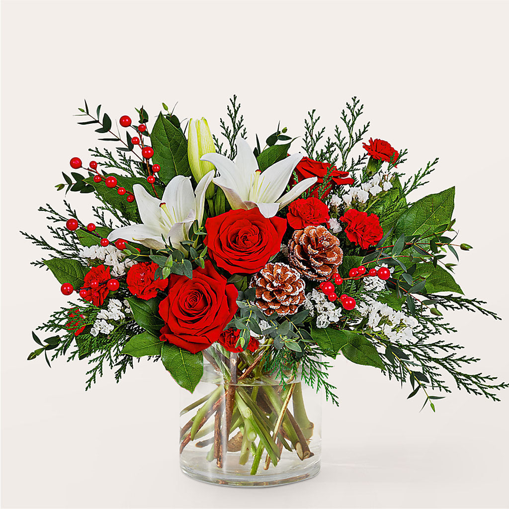 Best in Snow Bouquet –  Guru Flowers, Port Saint Lucie FL