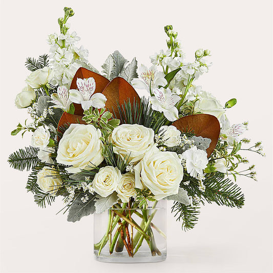 Fresh Snowfall Bouquet –  Guru Flowers, Port Saint Lucie FL