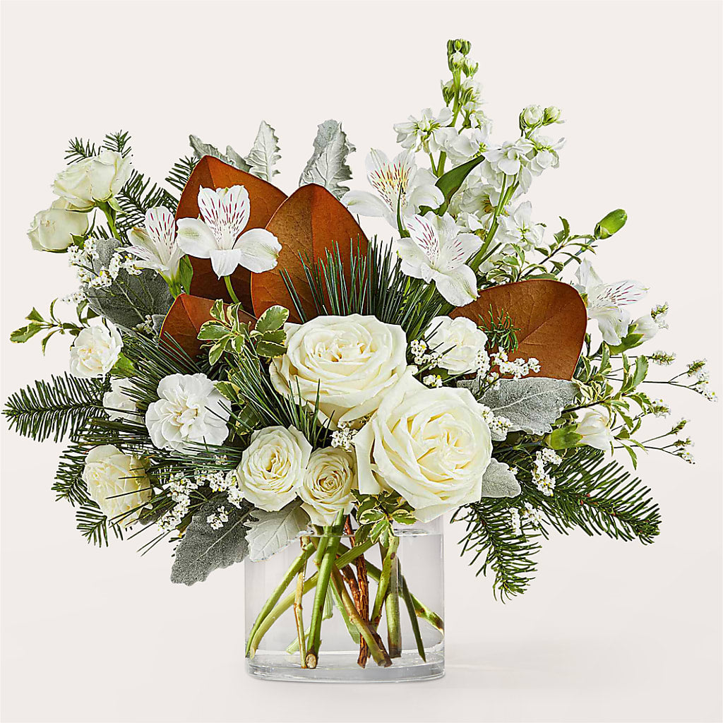 Fresh Snowfall Bouquet –  Guru Flowers, Port Saint Lucie FL