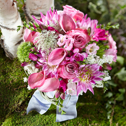 Pink Profusion Bouquet –  Guru Flowers, Port Saint Lucie FL