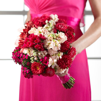 Pink Effervescence Bouquet –  Guru Flowers, Port Saint Lucie FL