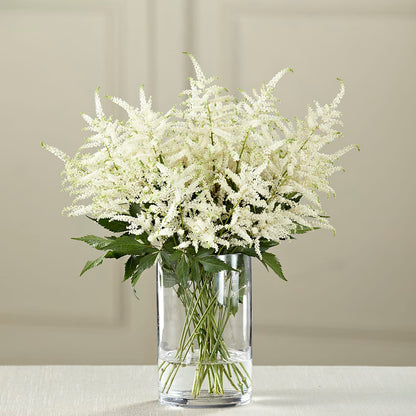 White Astilbe Bouquet –  Guru Flowers, Port Saint Lucie FL