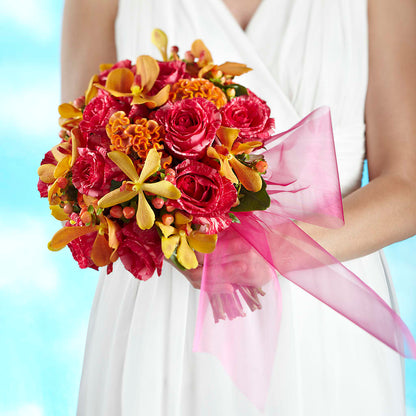 Brilliant Shades of Love Bouquet –  Guru Flowers, Port Saint Lucie FL